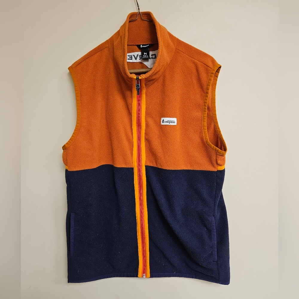 Cotopaxi Amado Fleece Vest Mens Medium Lightweight Warm Winter Spring